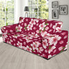 Cherry Blossom Pattern Print Design CB06 Sofa Slipcover-JORJUNE.COM