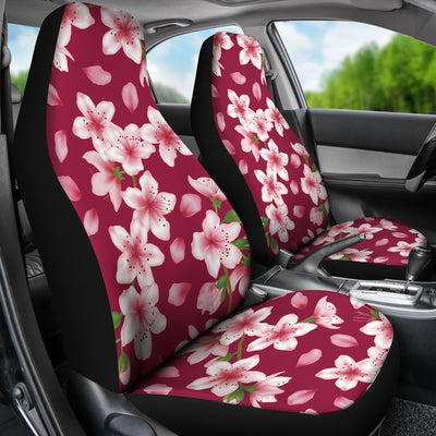 Cherry Blossom Pattern Print Design CB06 Universal Fit Car Seat Covers