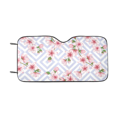 Cherry Blossom Pattern Print Design CB07 Car Sun Shade-JorJune