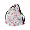 Cherry Blossom Pattern Print Design CB07 Neoprene Lunch Bag-JorJune