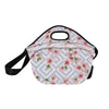 Cherry Blossom Pattern Print Design CB07 Neoprene Lunch Bag-JorJune