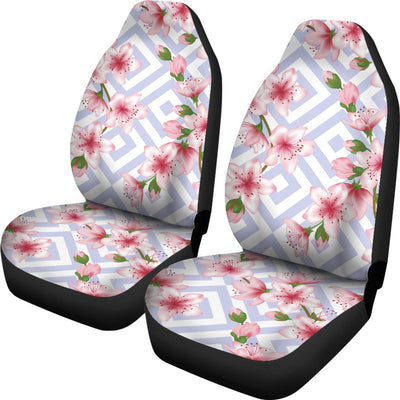 Cherry Blossom Pattern Print Design CB07 Universal Fit Car Seat Covers