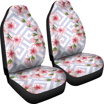 Cherry Blossom Pattern Print Design CB07 Universal Fit Car Seat Covers