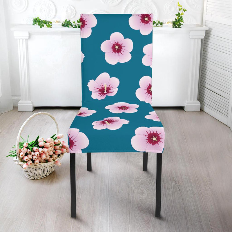 Cherry Blossom Pattern Print Design CB08 Dining Chair Slipcover-JORJUNE.COM