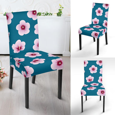 Cherry Blossom Pattern Print Design CB08 Dining Chair Slipcover-JORJUNE.COM