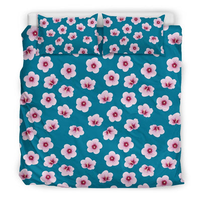 Cherry Blossom Pattern Print Design CB08 Duvet Cover Bedding Set-JORJUNE.COM