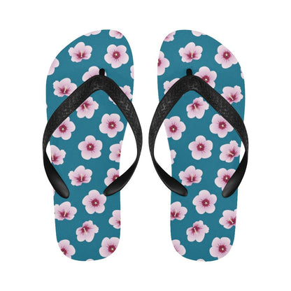 Cherry Blossom Pattern Print Design CB08 Flip Flops-JorJune