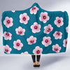 Cherry Blossom Pattern Print Design CB08 Hooded Blanket-JORJUNE.COM