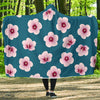 Cherry Blossom Pattern Print Design CB08 Hooded Blanket-JORJUNE.COM