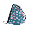 Cherry Blossom Pattern Print Design CB08 Neoprene Lunch Bag-JorJune