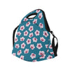 Cherry Blossom Pattern Print Design CB08 Neoprene Lunch Bag-JorJune