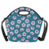 Cherry Blossom Pattern Print Design CB08 Neoprene Lunch Bag-JorJune