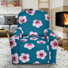 Cherry Blossom Pattern Print Design CB08 Recliner Slipcover-JORJUNE.COM