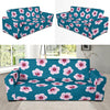 Cherry Blossom Pattern Print Design CB08 Sofa Slipcover-JORJUNE.COM