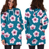 Cherry Blossom Pattern Print Design CB08 Women Hoodie Dress