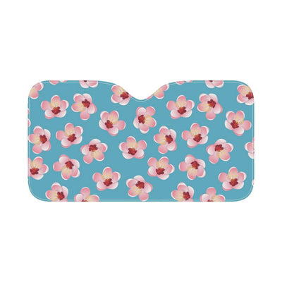 Cherry Blossom Pattern Print Design CB09 Car Sun Shade-JorJune