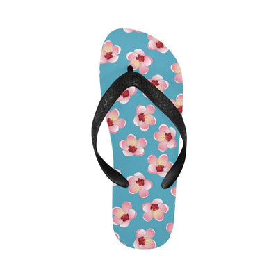 Cherry Blossom Pattern Print Design CB09 Flip Flops-JorJune