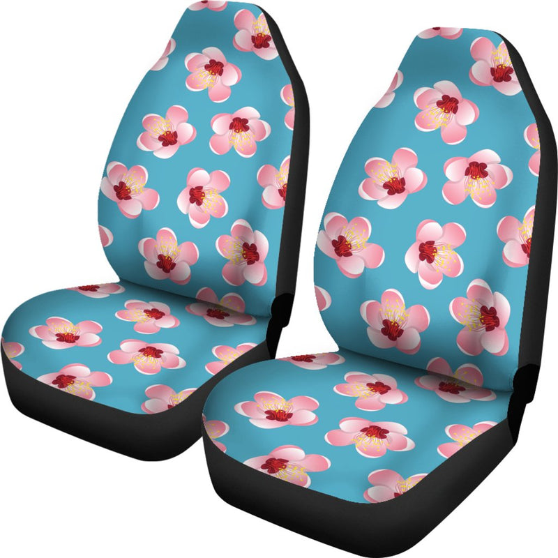 Cherry Blossom Pattern Print Design CB09 Universal Fit Car Seat Covers