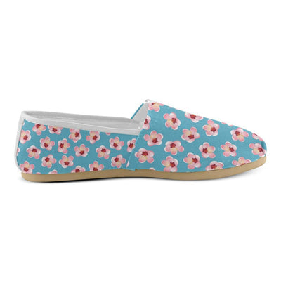 Cherry Blossom Pattern Print Design CB09 Women Casual Shoes-JorJune.com