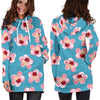 Cherry Blossom Pattern Print Design CB09 Women Hoodie Dress