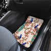 Cherry Blossom Sakura Peacock Car Floor Mats