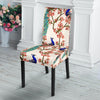 Cherry Blossom Peacock Dining Chair Slipcover-JORJUNE.COM