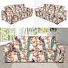 Cherry Blossom Peacock Sofa Slipcover-JORJUNE.COM