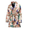 Cherry Blossom Peacock Women Bath Robe