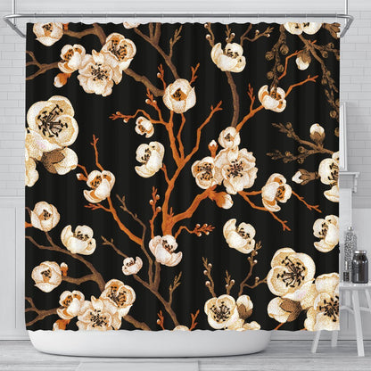 Cherry Blossom Sakura Shower Curtain
