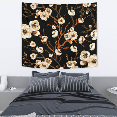 Cherry Blossom Sakura Wall Tapestry