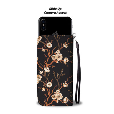 Cherry Blossom Sakura Wallet Phone Case