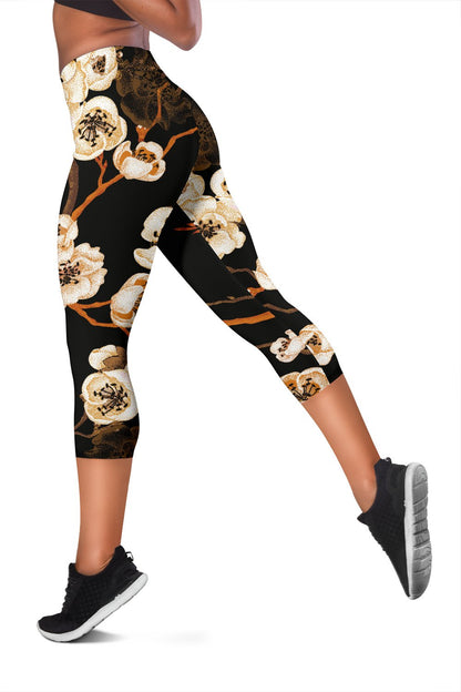 Cherry Blossom Women Capris