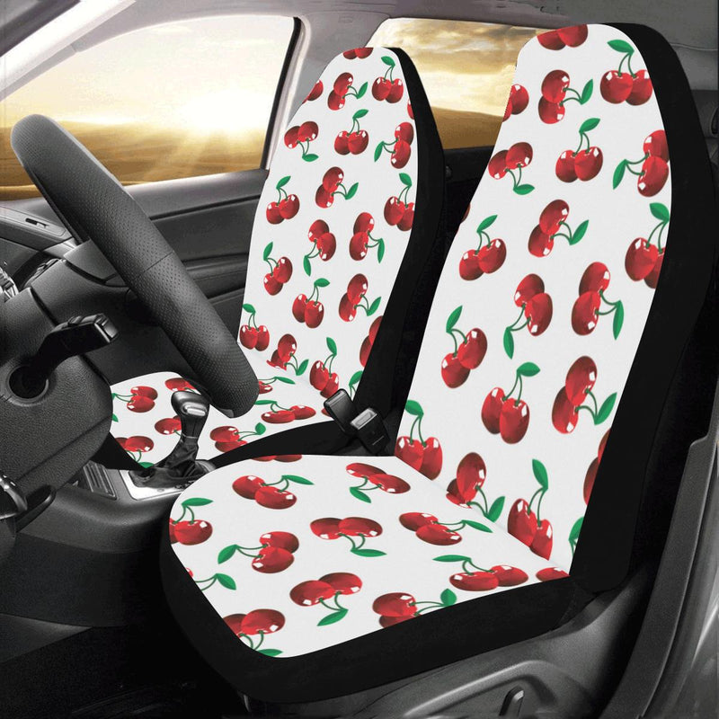 Cherry Pattern Print Design 01 Car Seat Covers (Set of 2)-JORJUNE.COM