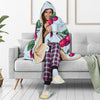 Cherry Pattern Print Design CH01 Hooded Blanket-JORJUNE.COM