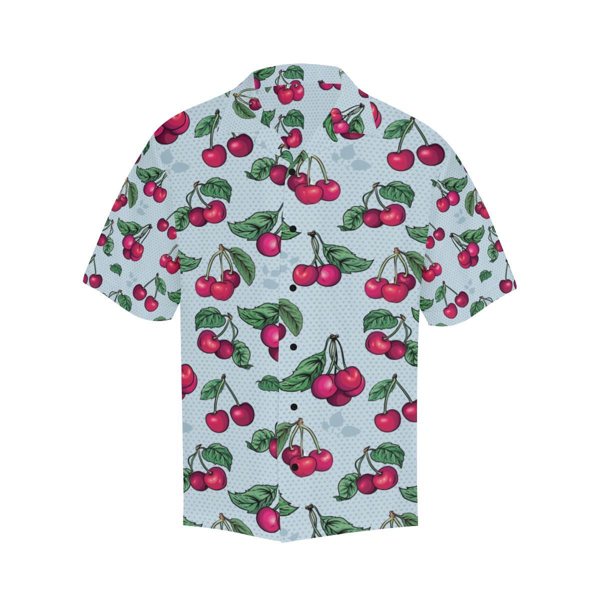Cherry Pattern Print Design CH01 Men Hawaiian Shirt-JorJune