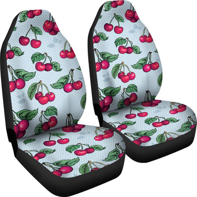 Cherry Pattern Print Design CH01 Universal Fit Car Seat Covers