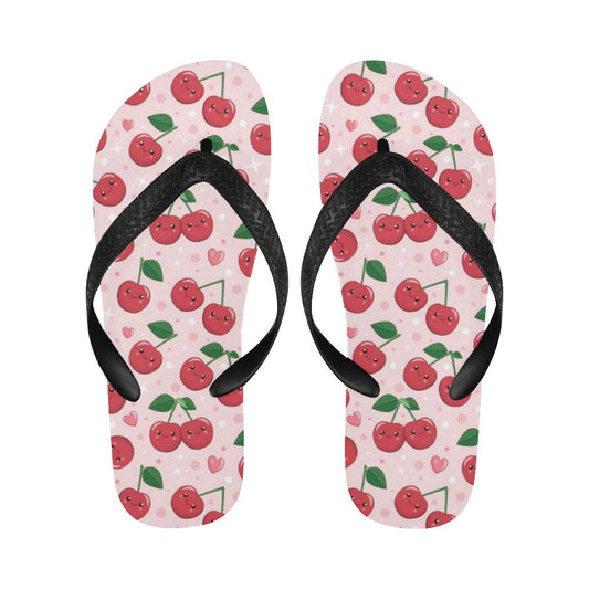 Cherry Pattern Print Design CH02 Flip Flops-JorJune