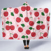 Cherry Pattern Print Design CH02 Hooded Blanket-JORJUNE.COM