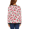 Cherry Pattern Print Design CH02 Women Long Sleeve Sweatshirt-JorJune