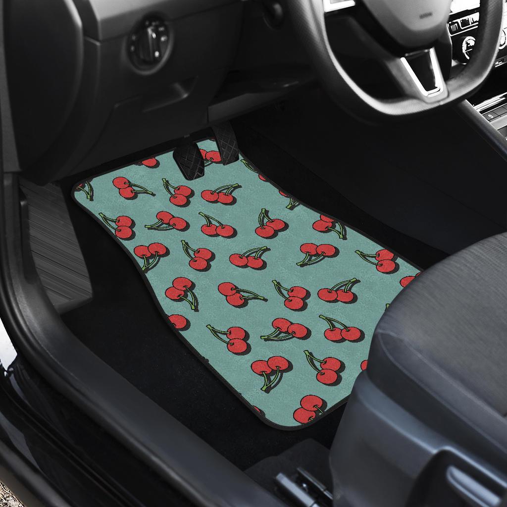 Cherry Pattern Print Design CH03 Car Floor Mats-JorJune