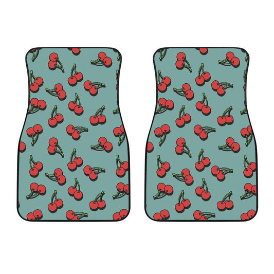 Cherry Pattern Print Design CH03 Car Floor Mats-JorJune