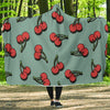 Cherry Pattern Print Design CH03 Hooded Blanket-JORJUNE.COM