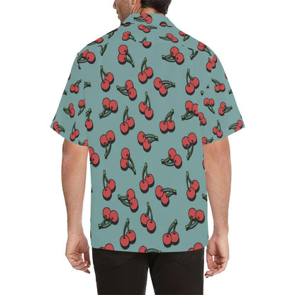 Cherry Pattern Print Design CH03 Men Hawaiian Shirt-JorJune