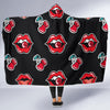 Cherry Pattern Print Design CH04 Hooded Blanket-JORJUNE.COM