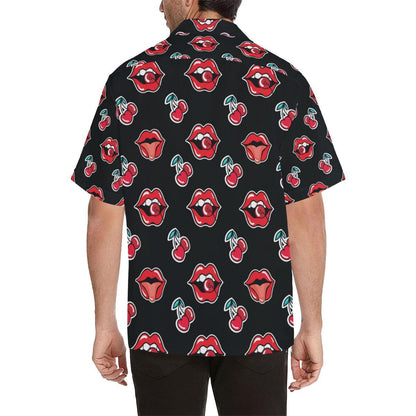 Cherry Pattern Print Design CH04 Men Hawaiian Shirt-JorJune