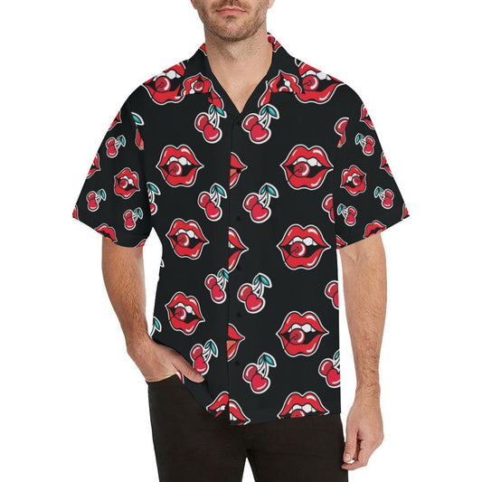 Cherry Pattern Print Design CH04 Men Hawaiian Shirt-JorJune