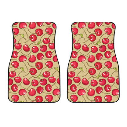 Cherry Pattern Print Design CH05 Car Floor Mats-JorJune