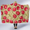 Cherry Pattern Print Design CH05 Hooded Blanket-JORJUNE.COM