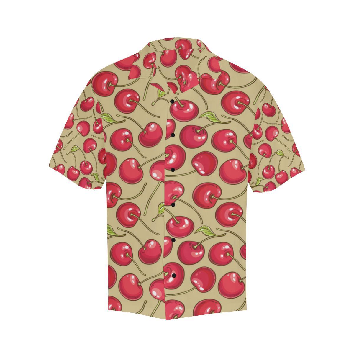 Cherry Pattern Print Design CH05 Men Hawaiian Shirt-JorJune