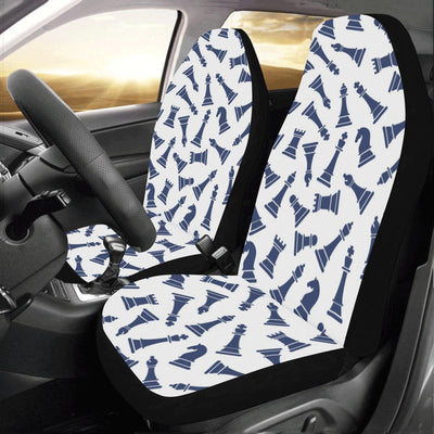 Chess Pattern Print Design 03 Car Seat Covers (Set of 2)-JORJUNE.COM